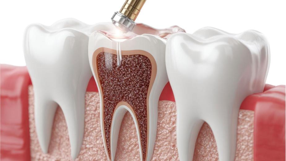 Dental X-ray used to plan root canal Carlsbad treatment