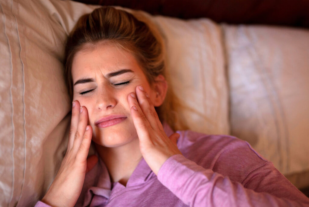 Nighttime teeth grinding and clenching