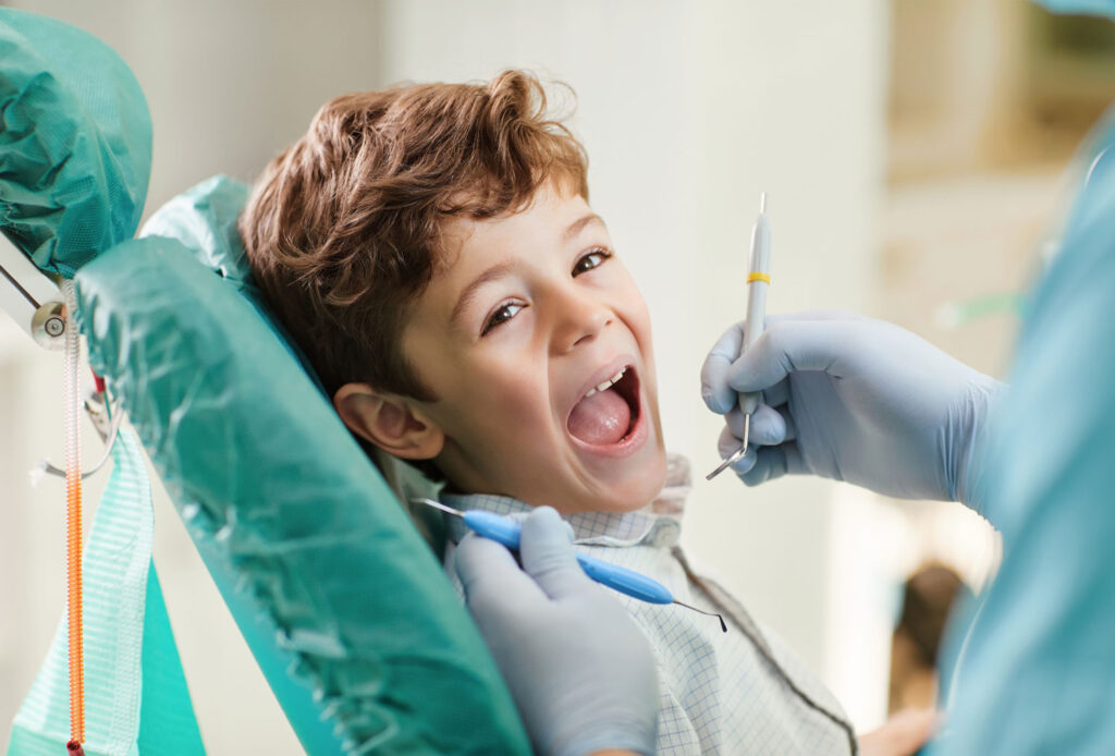 Children Dentistry and pediatric fluoride treatment to help prevent cavities