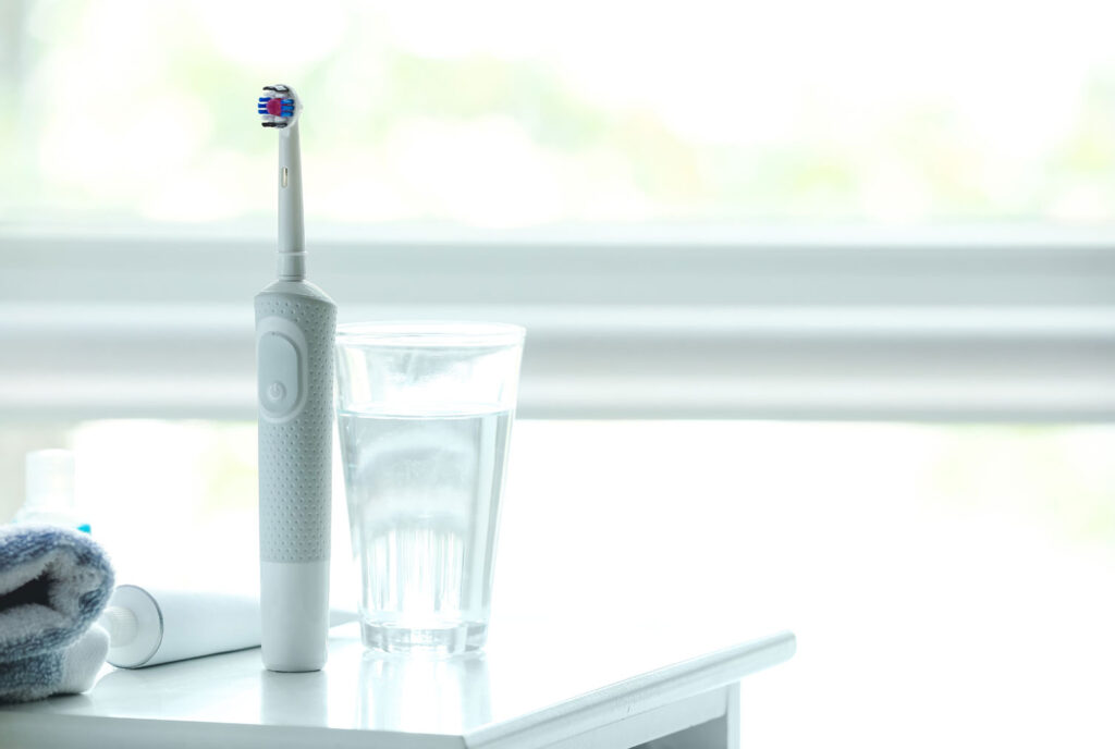 home oral hygiene routine for healthy teeth