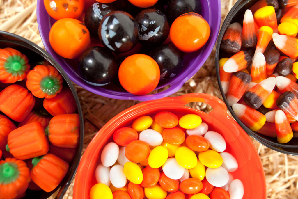 sticky gummy candy clinging to teeth cavity risk