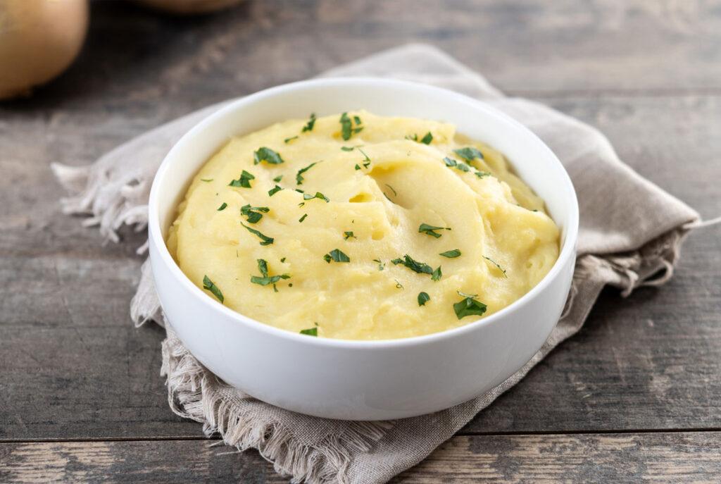 mashed potatoes for thanksgiving gravy starch feeds bacteria teeth