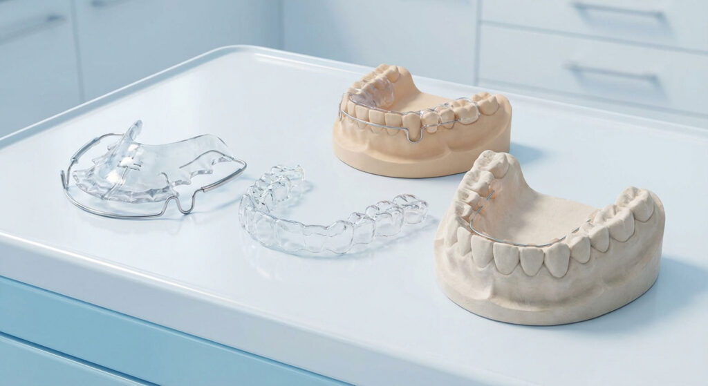 how to store and clean orthodontic retainers case