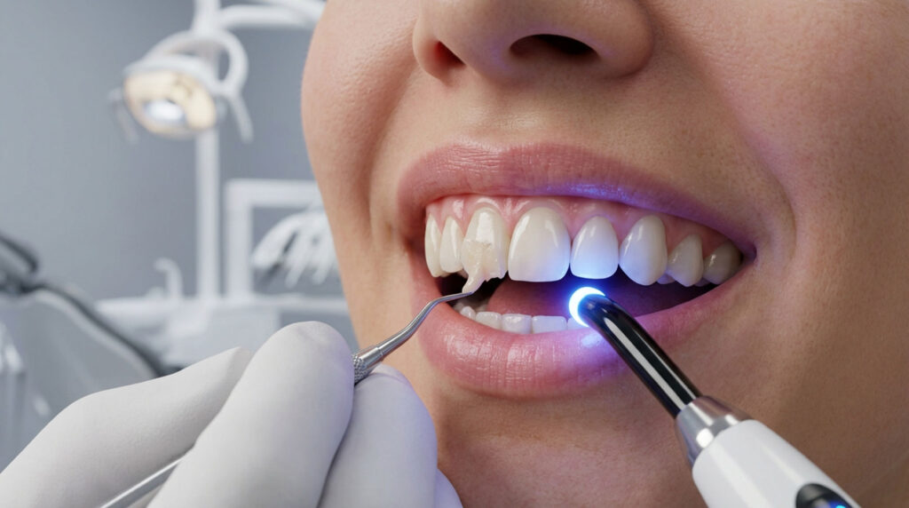 dental bonding repairing chipped tooth cosmetic dentistry option
