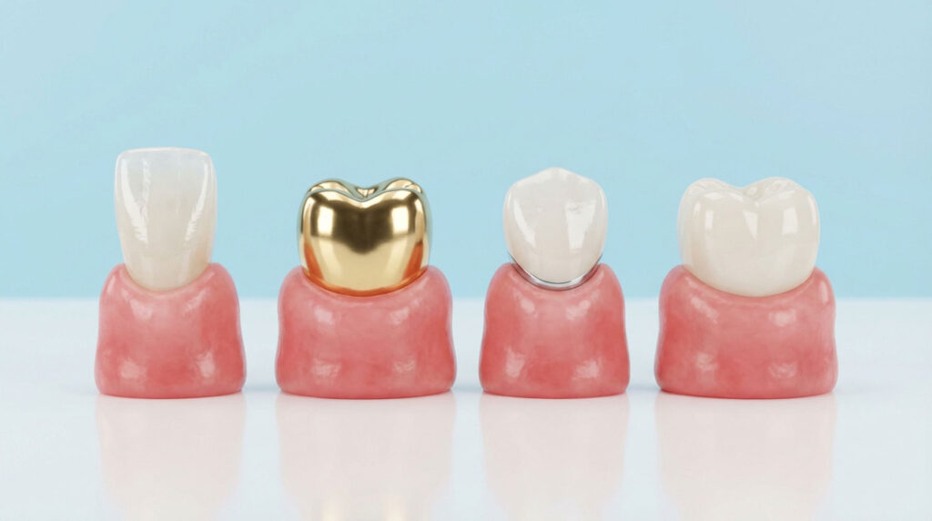 zirconia dental crown option for strength and natural appearance