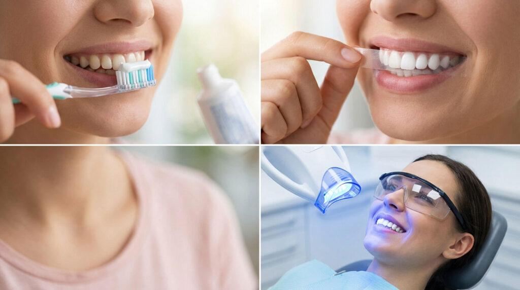 professional teeth whitening in a dental office